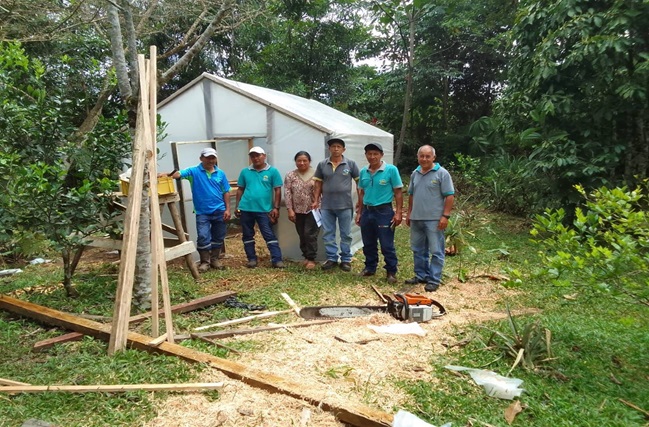 Construcciones y apoyo para la producción agropecuaria